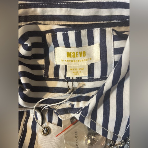 Crystal Embellished Maeve Button-Down - Picture 7 of 9